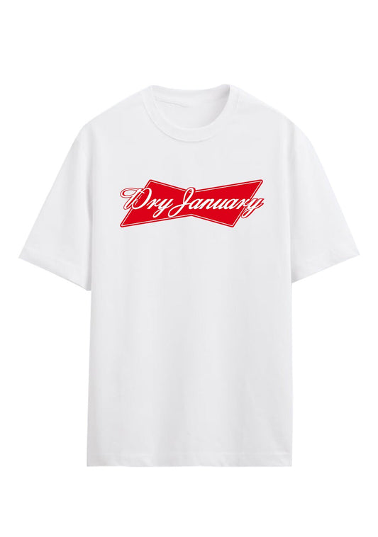 Dry January Budweiser Unisex Adults T-Shirt